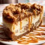 Apple Crumble Cheesecake
