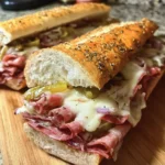 Baked Italian Sub Sandwiches