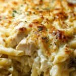 Chicken Alfredo Casserole