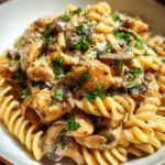 Chicken Marsala Pasta