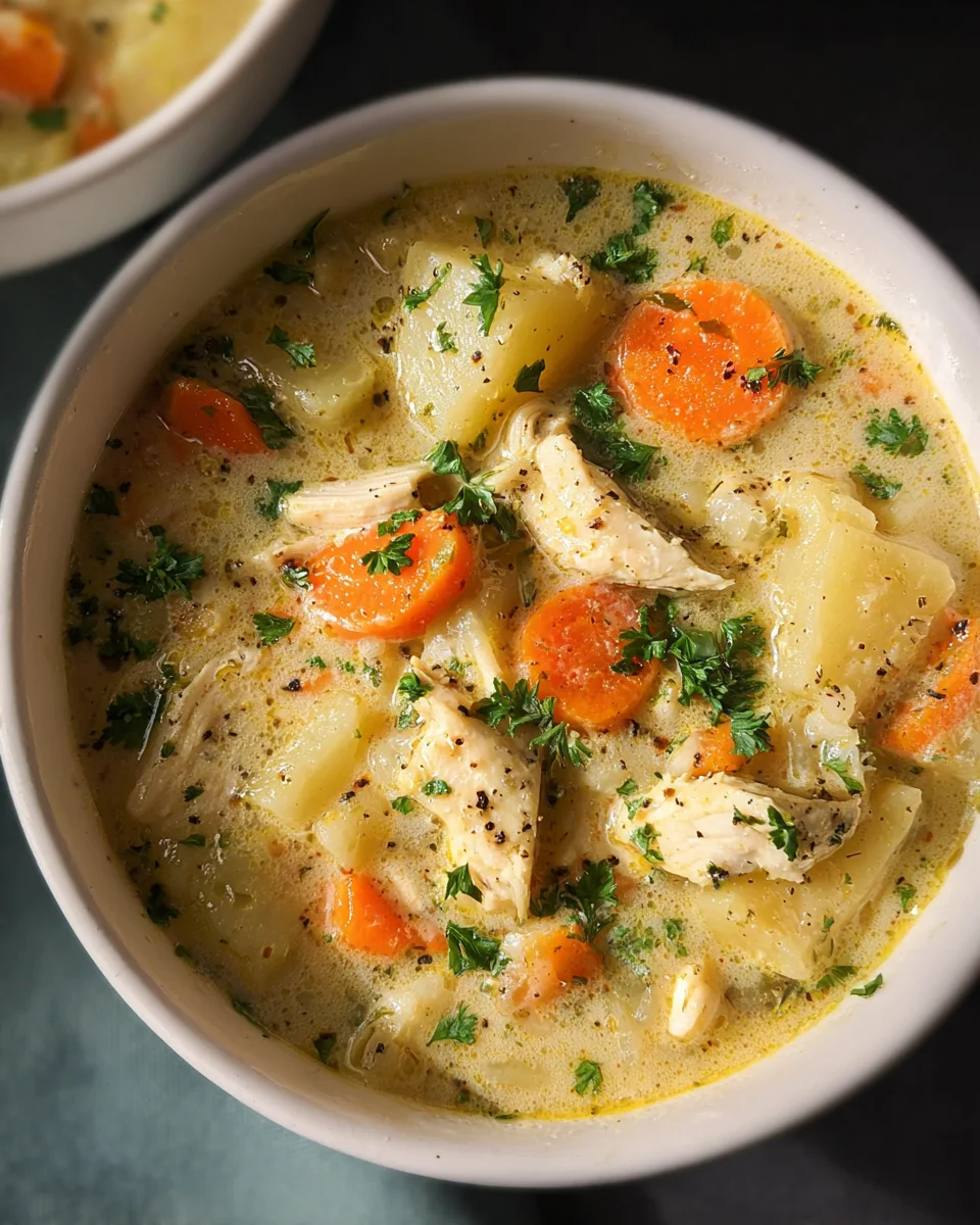 Chicken Pot Pie Soup