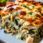 Creamy Chicken and Spinach Casserole