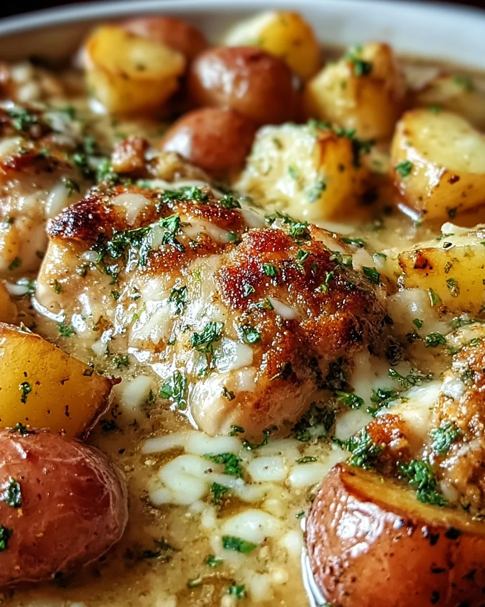 Garlic Parmesan Crockpot Chicken and Potatoes: An Incredible Ultimate Recipe
