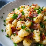 Gnocchi Carbonara