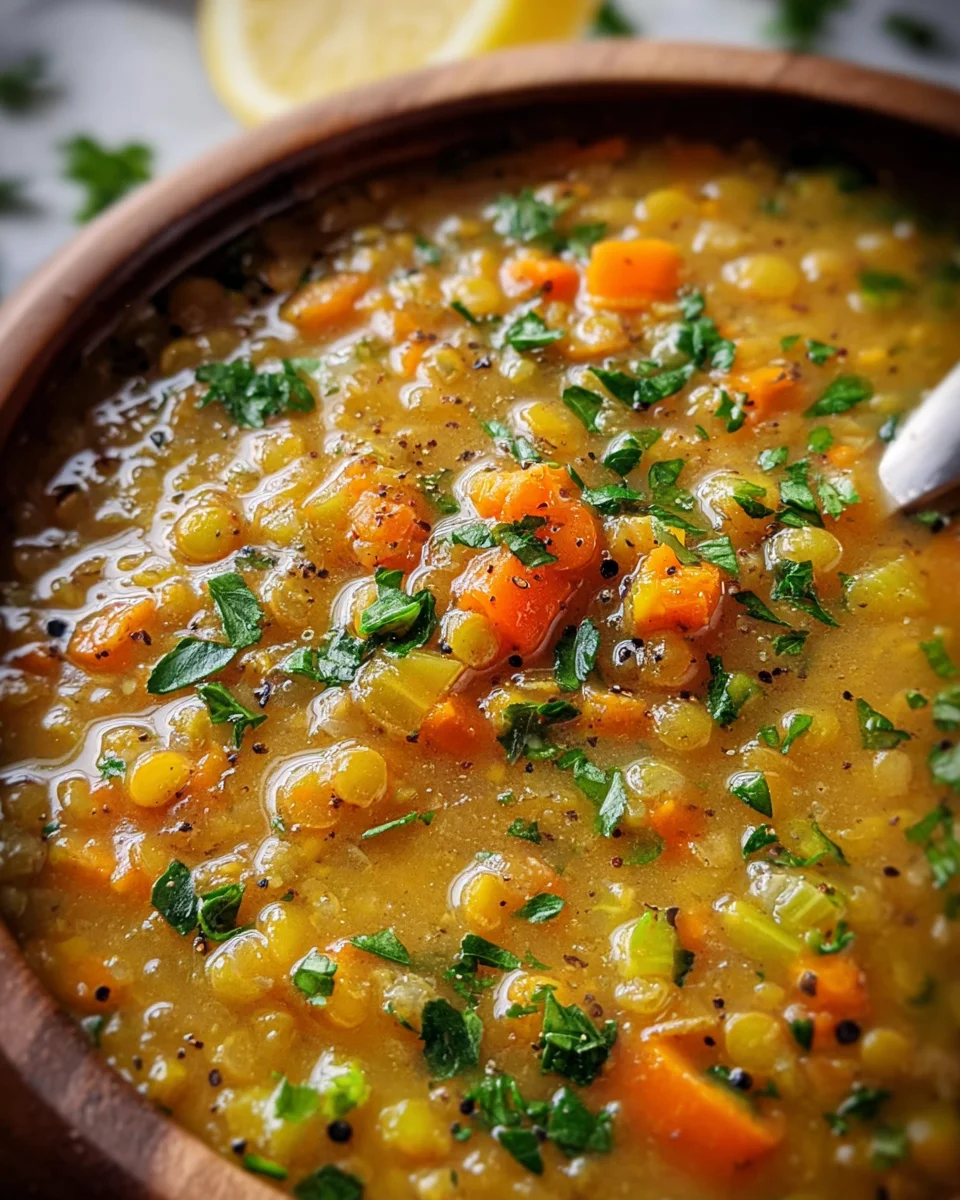 Lemon Lentil Soup