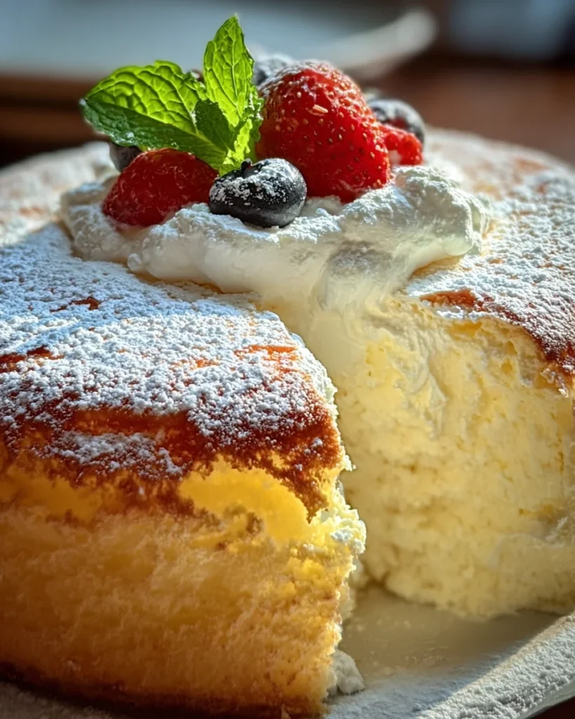 Light & Fluffy Yogurt Cloud Cake