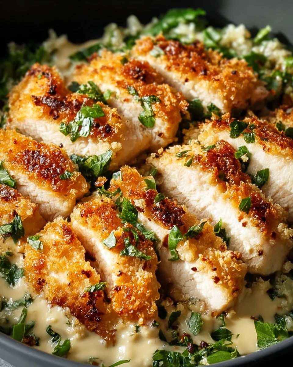 Melt In Your Mouth Caesar Chicken