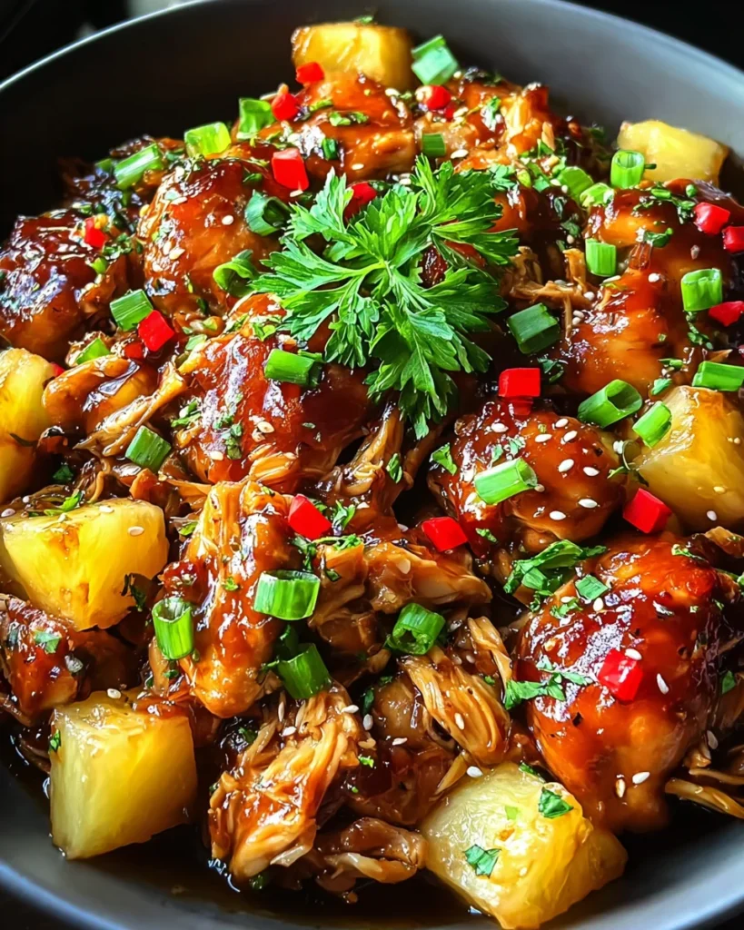 Savory Sweet Hawaiian Crockpot Chicken Recipe Ultimate Dish