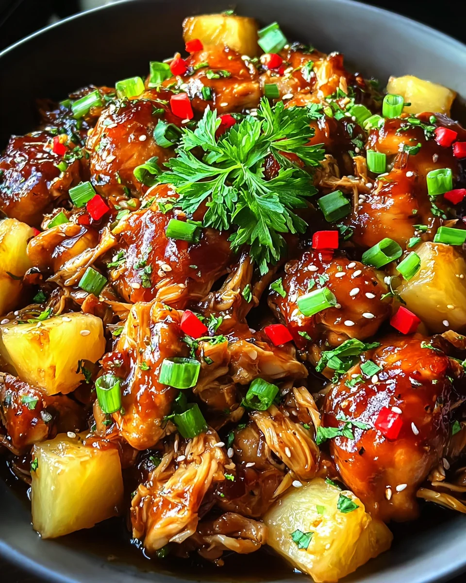 Savory Sweet Hawaiian Crockpot Chicken Recipe Ultimate Dish