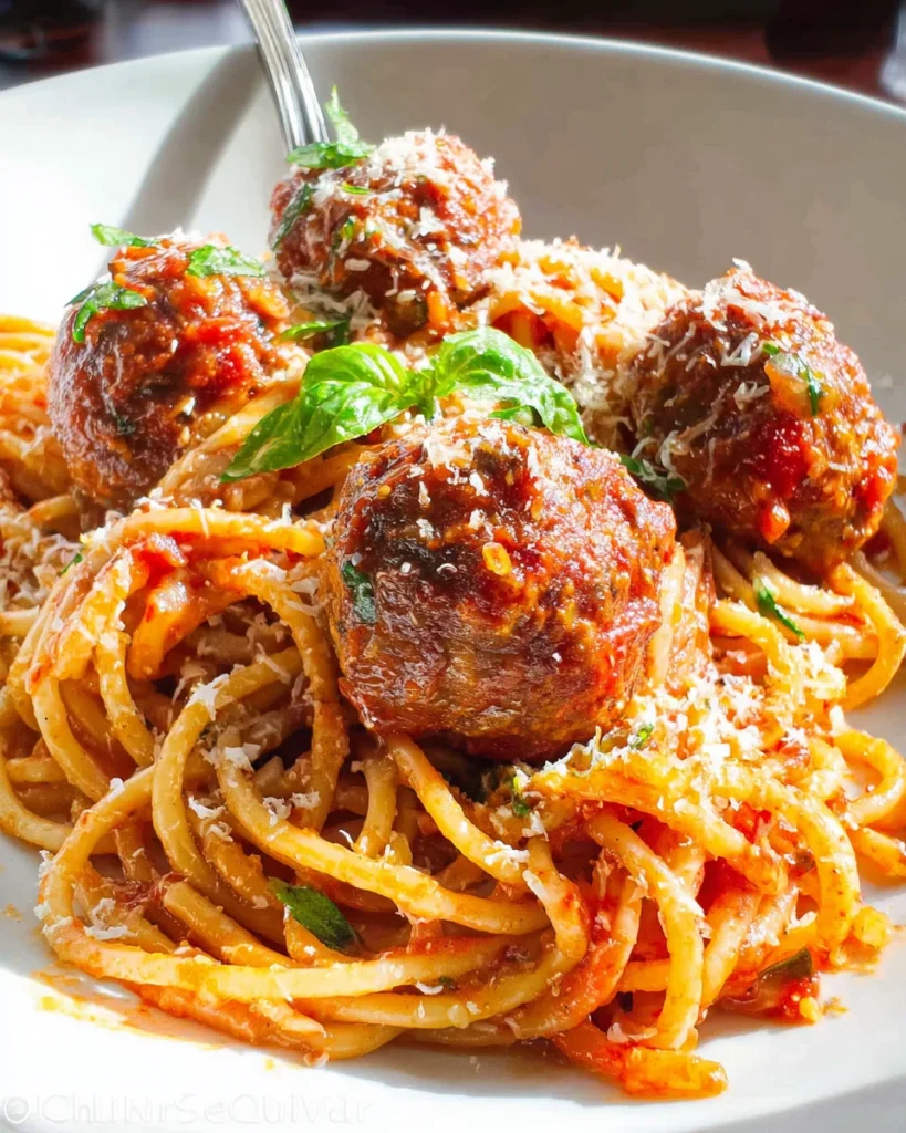 Spaghetti and Meatballs Recipe