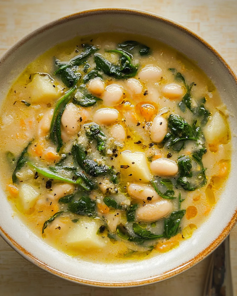 THE BEST WHITE BEAN SOUP