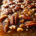 Upside-Down Caramel Pecan Cake