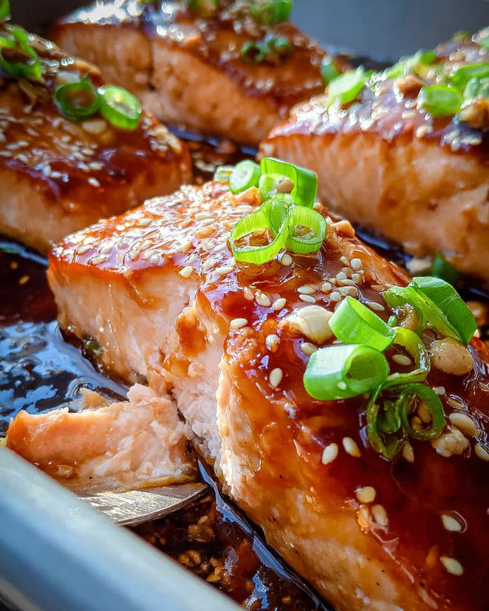 Baked Teriyaki Salmon