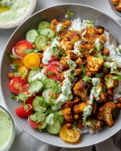 Cauliflower Shawarma Bowls