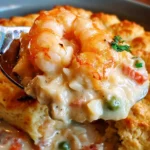Cheddar Bay Biscuit Seafood Pot Pie: An Incredible Comforting Delight