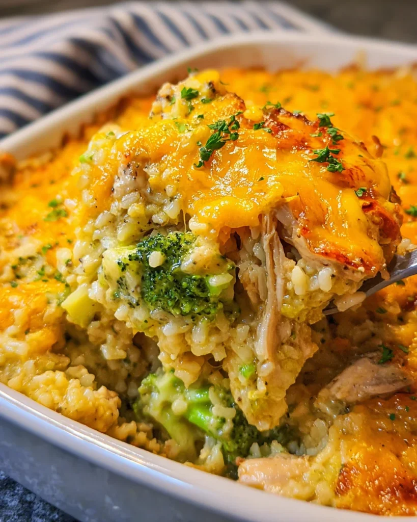 Chicken Broccoli Rice Casserole