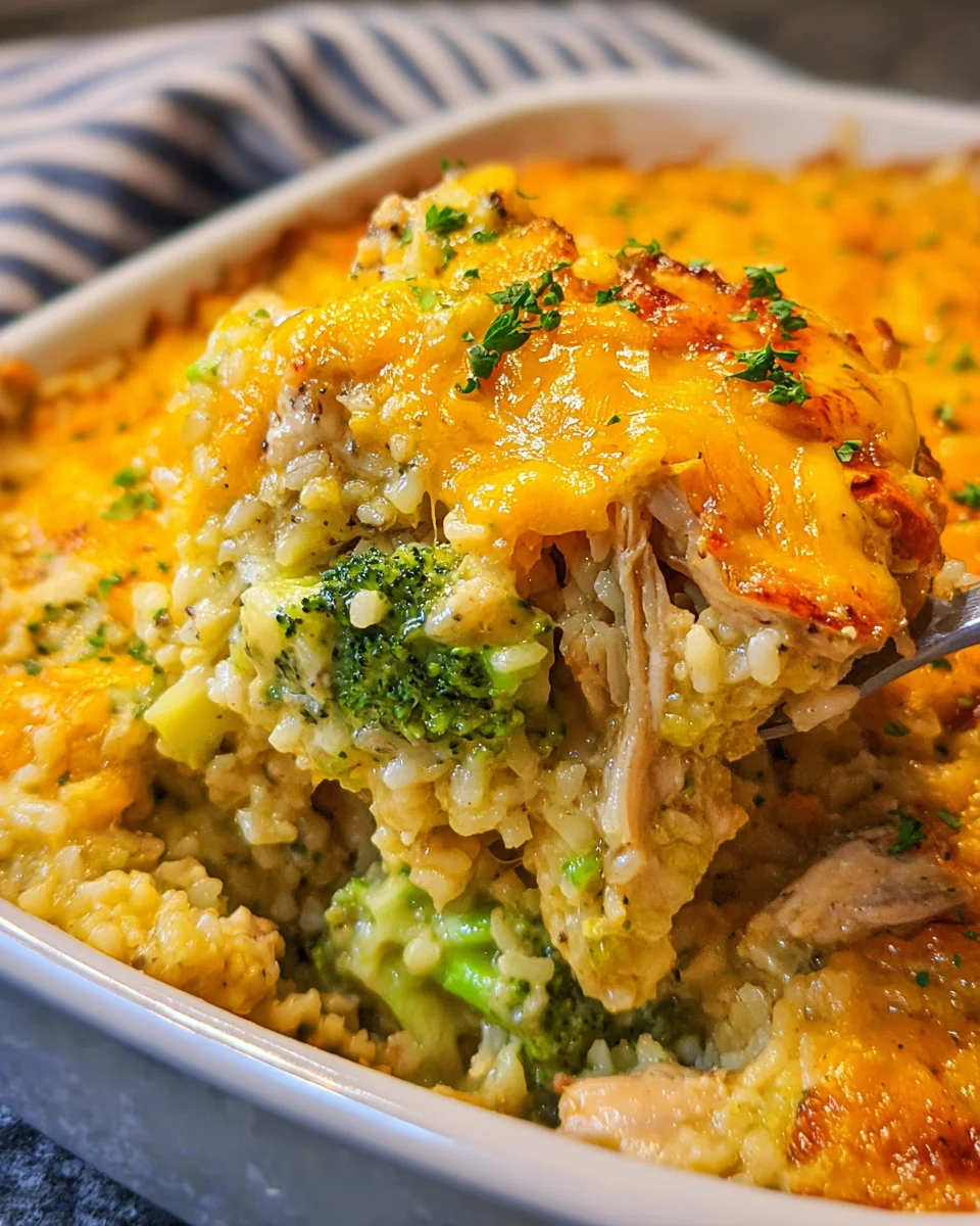 Chicken Broccoli Rice Casserole