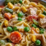 Chicken Pot Pie Pasta Recipe