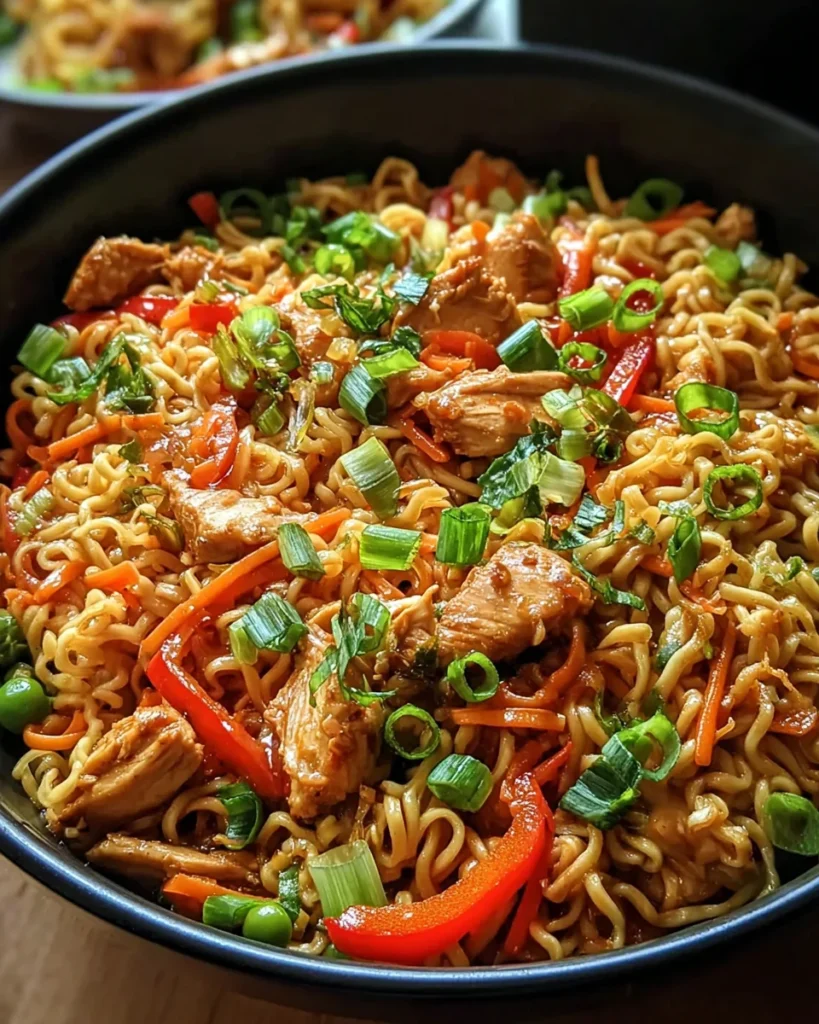 Chicken Ramen Stir Fry