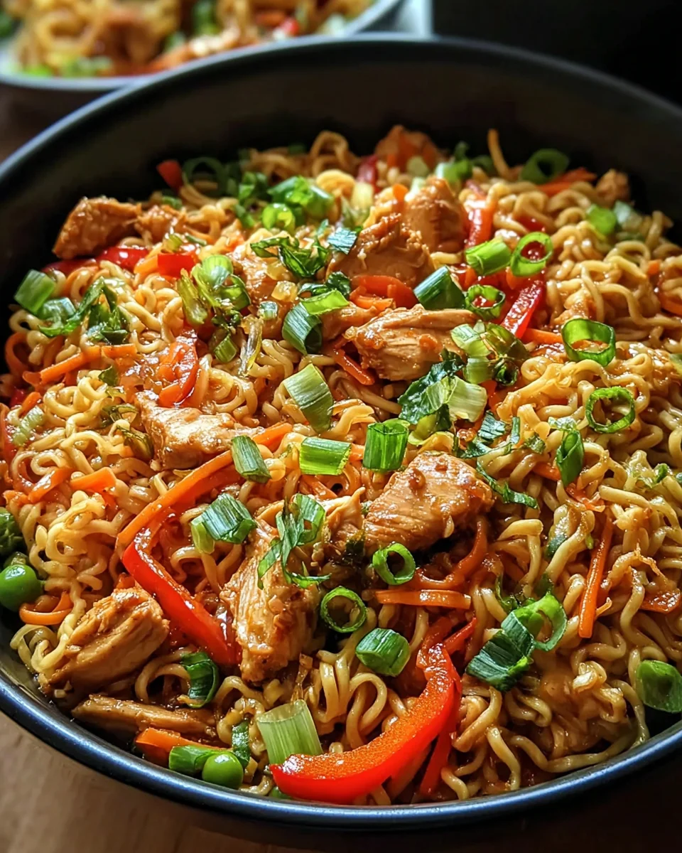 Chicken Ramen Stir Fry