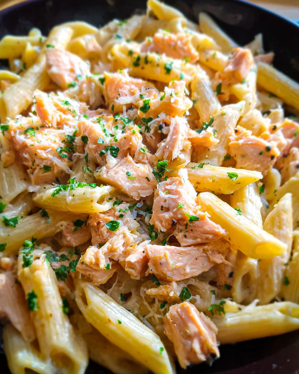 Creamy Salmon Pasta
