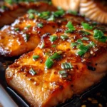 Crispy Honey Garlic Glazed Salmon Recipe