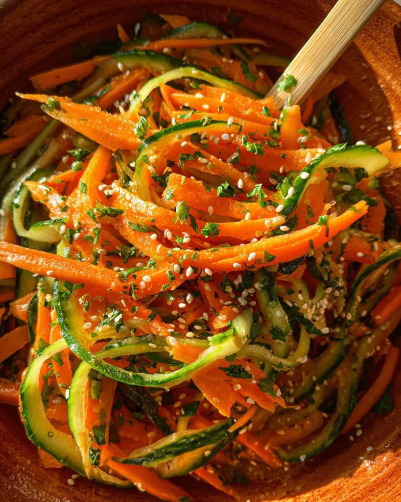 Cucumber Carrot Salad