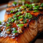 Easy Crispy Honey Garlic Glazed Salmon Recipe