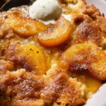Easy Southern Peach Cobbler [with Canned Peaches]