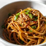 Garlic Sesame Noodles
