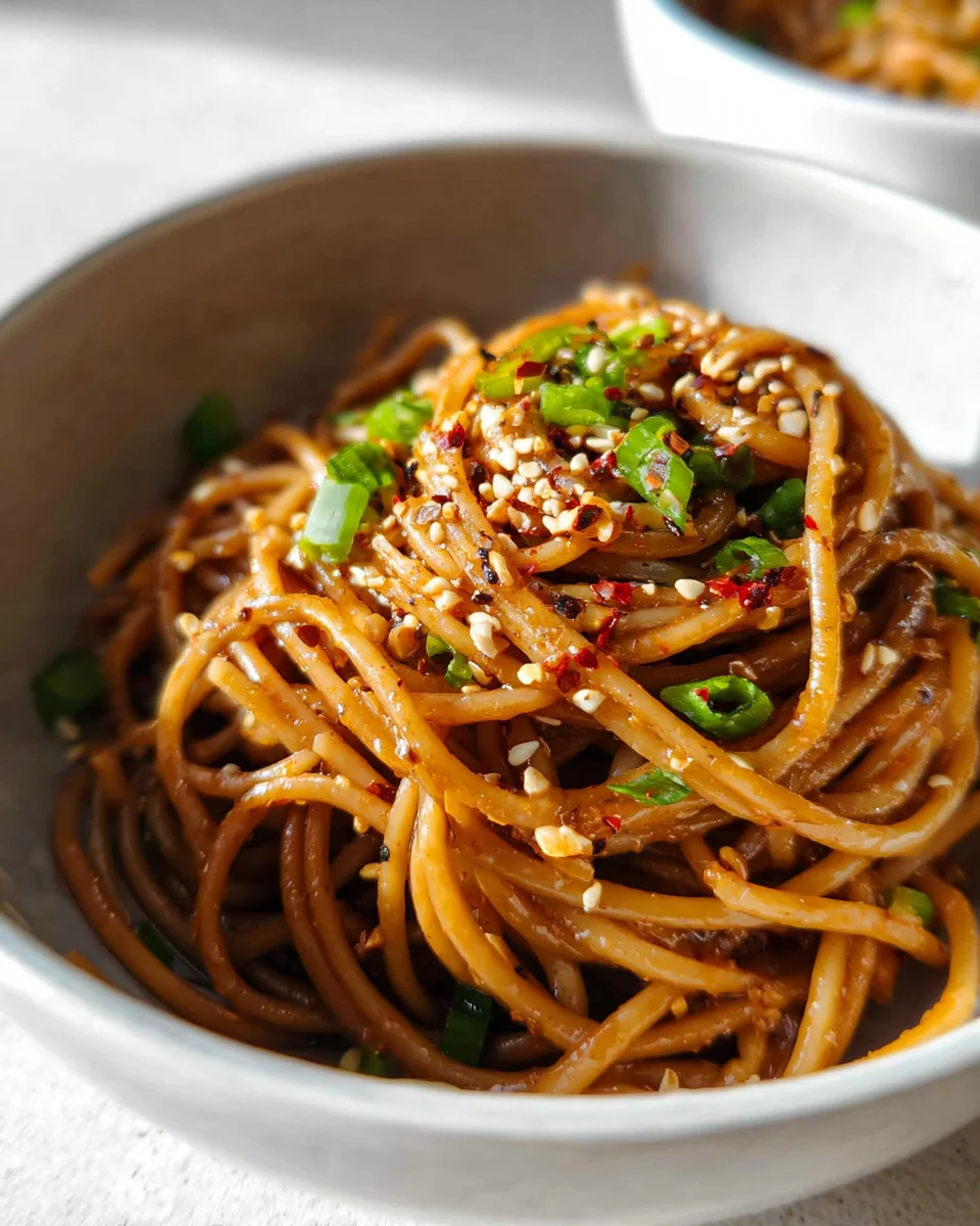 Garlic Sesame Noodles