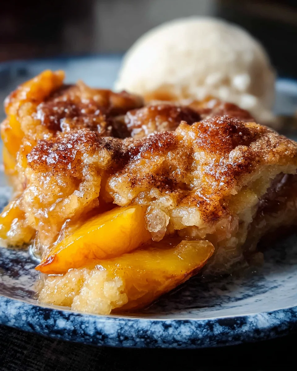 Gramma's Peach Cobbler
