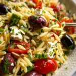 Greek Orzo Pasta Salad