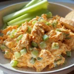 High Protein Buffalo Chicken Salad (Healthy, Easy)