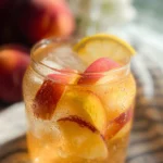 Homemade Peach Lemonade
