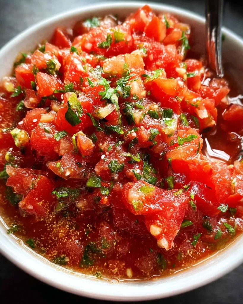 Homemade Salsa