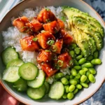 Honey Sriracha Salmon Bowls: A Sweet and Spicy Delight