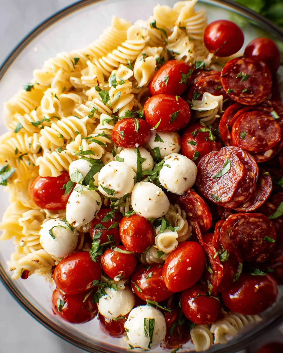 Hot Honey Pasta Salad Recipe