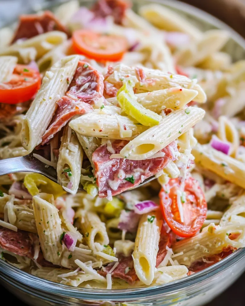 Italian Grinder Pasta Salad