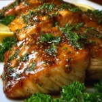 Maple Dijon Baked Salmon