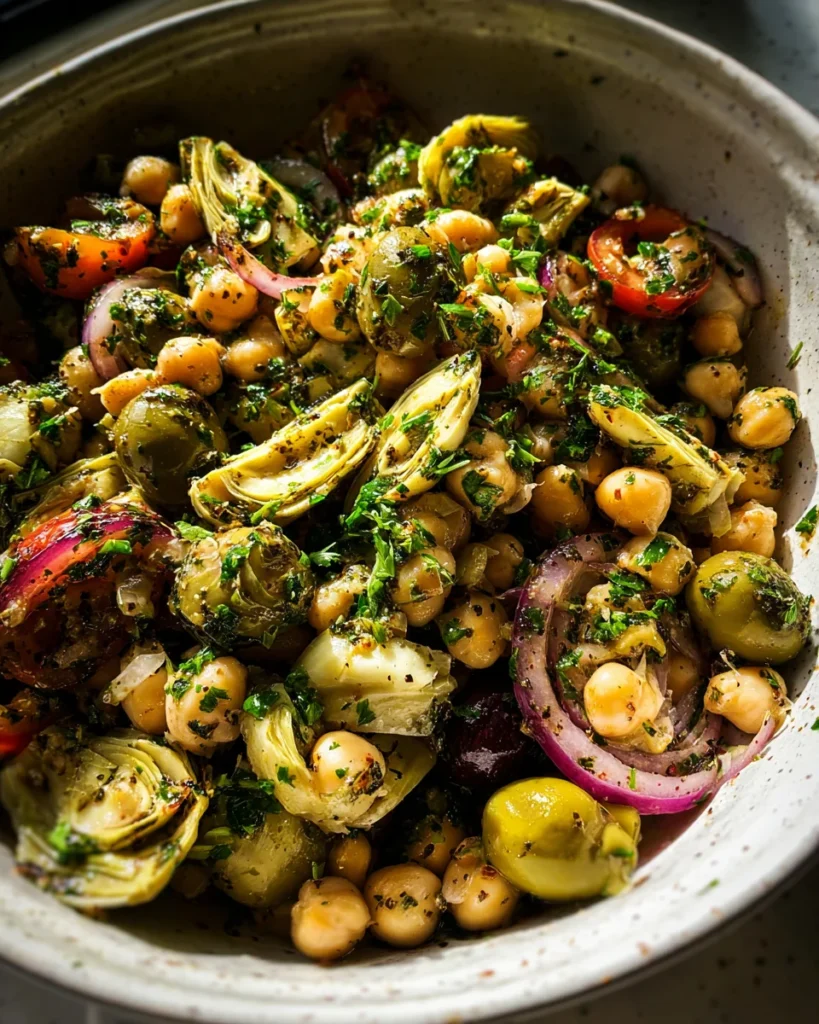 Marinated Za'atar Bean Salad