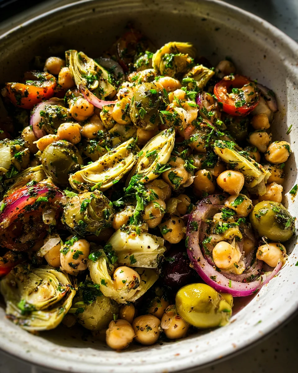 Marinated Za'atar Bean Salad