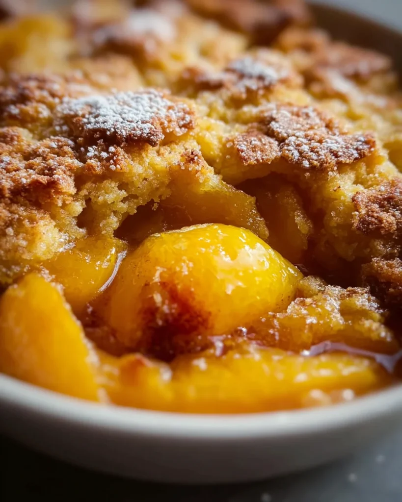 Peach Cobbler