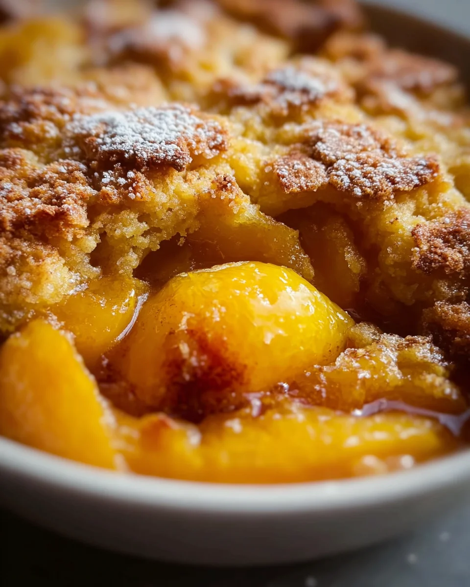 Peach Cobbler