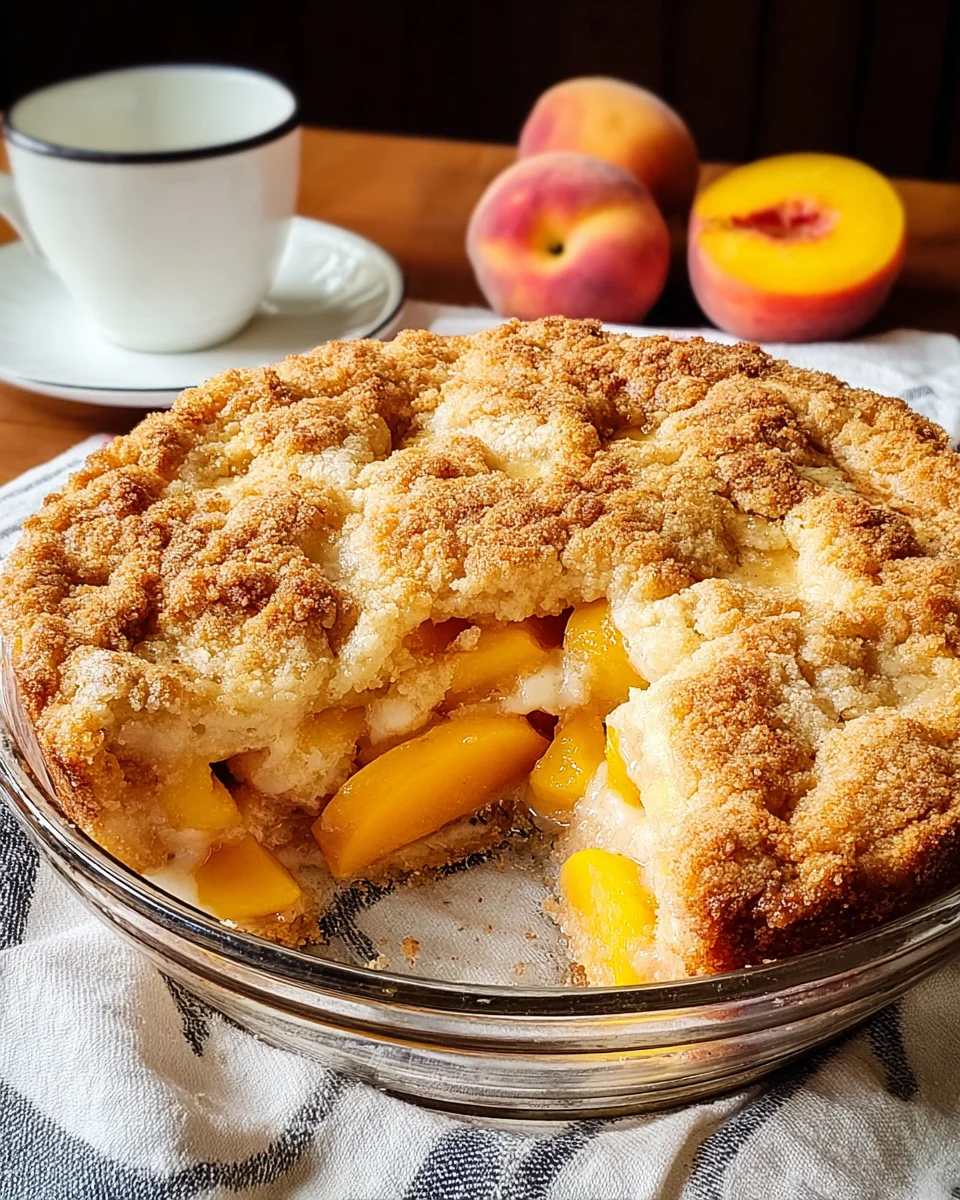 Peach Coffee Cake