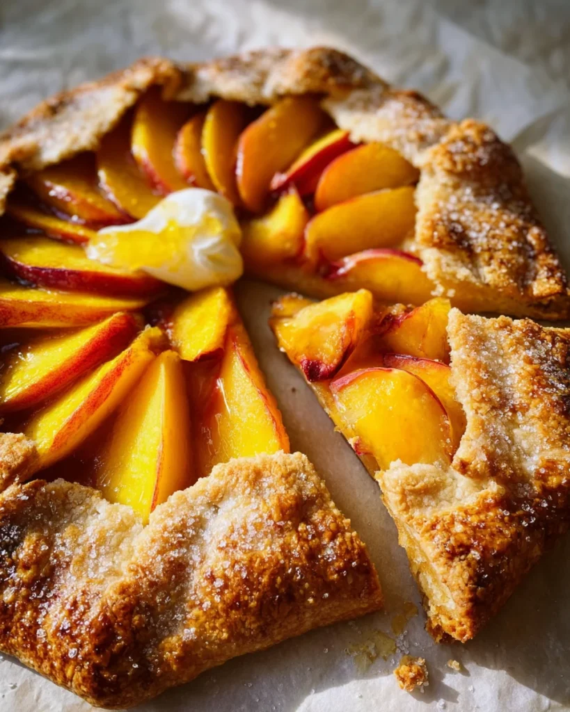 Peach Galette