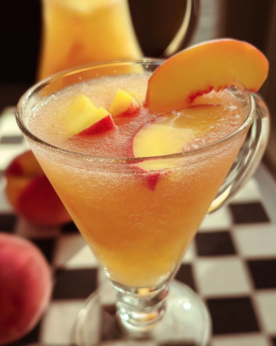 Peach Moscato Punch