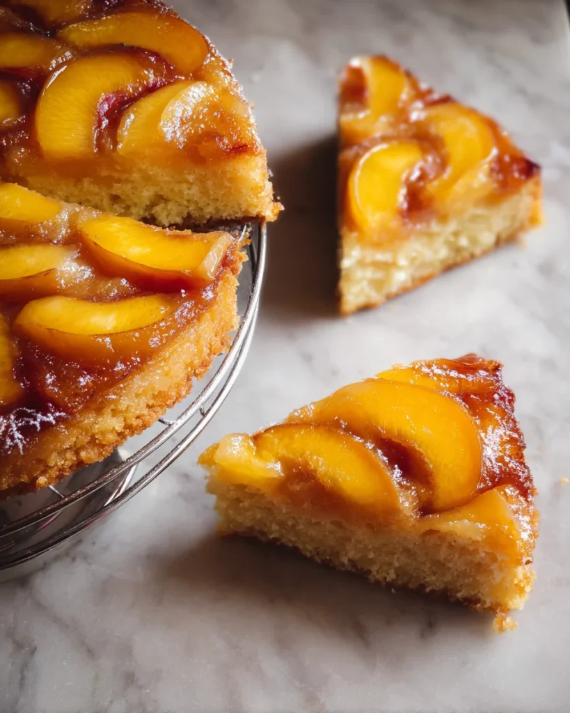 Peach Upside Down Cake
