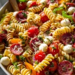 Quick Italian Pasta Salad (with 1 Secret Ingredient) - Alrightwithme