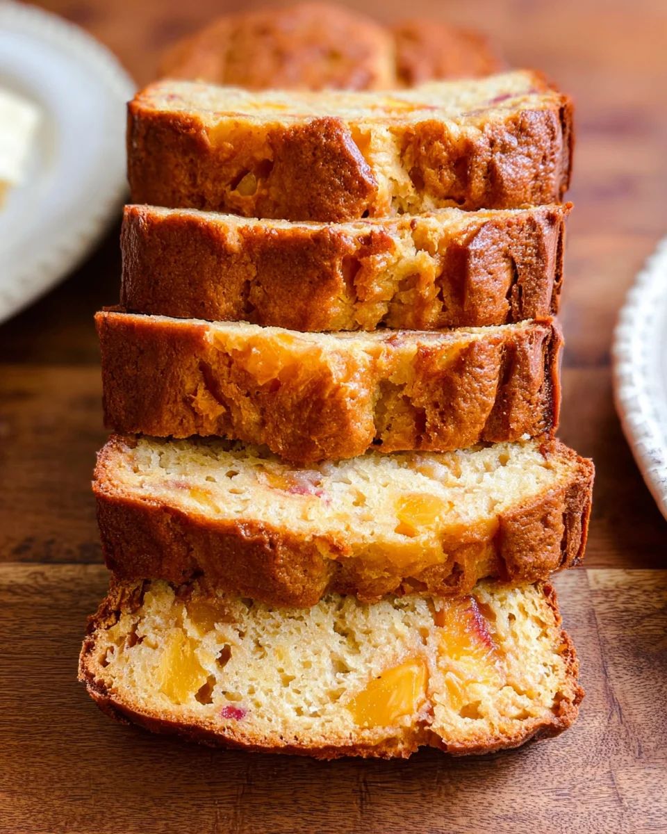 Southern Peach Bread